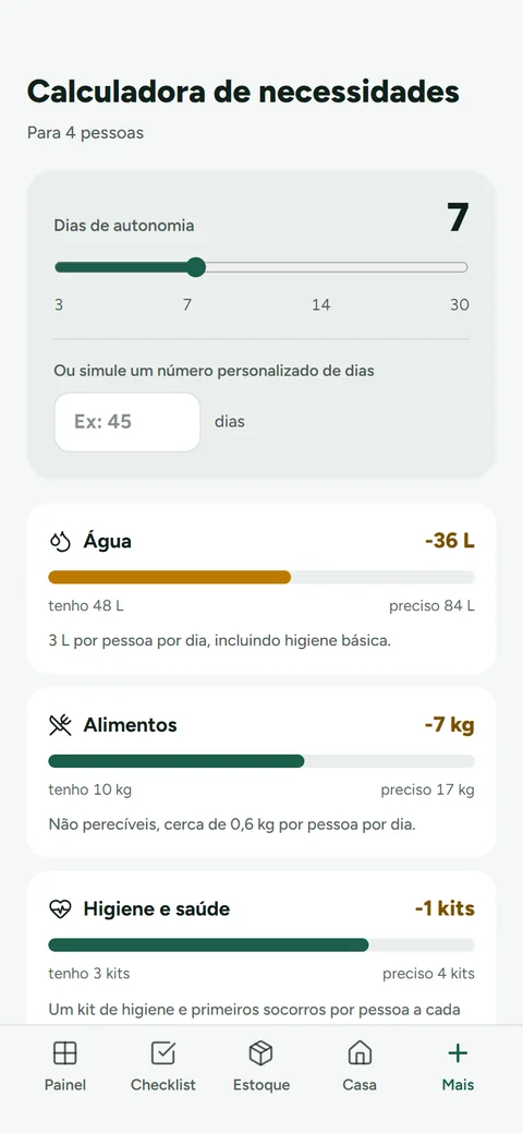 Tela de Calculadora do Appocalipse